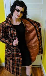 Vintage Irvama Carmel NY Wool Coat circa 1960's